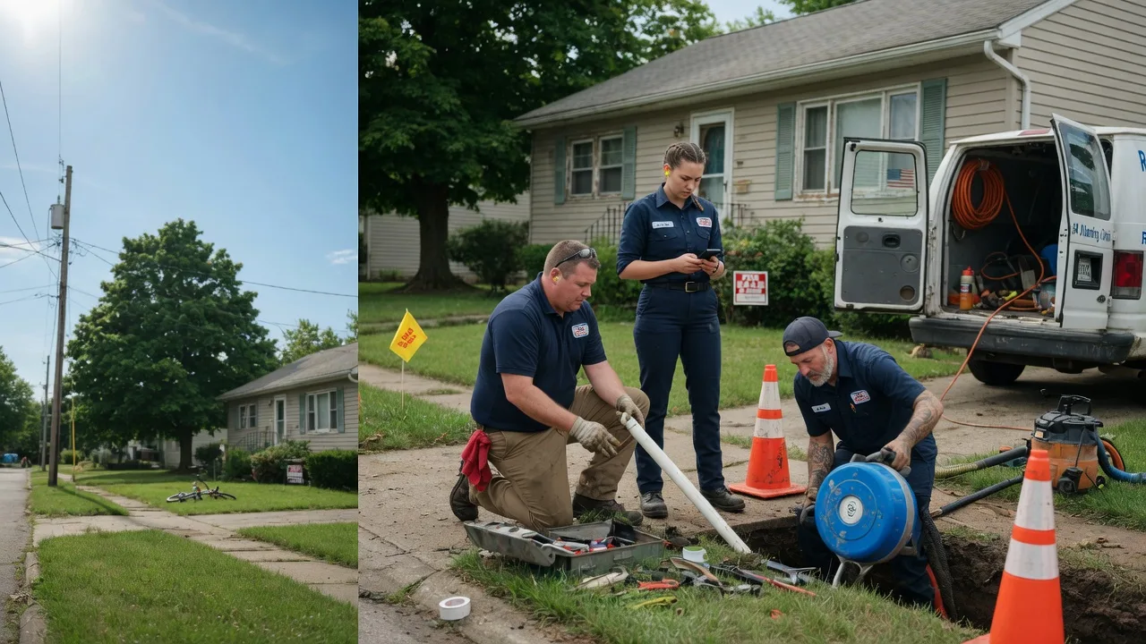 Sewer Line Repair in Strausstown, PA near me